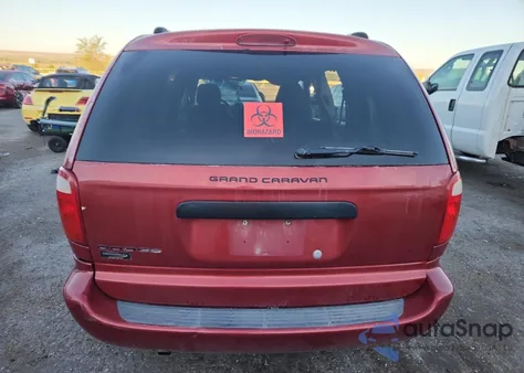2007 Dodge Grand Caravan Se from USA, damaged, VIN 1D4GP24R47B185122